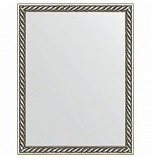 Зеркало Evoform Definite 44х34 BY 1338 в багетной раме - Витая латунь 26 мм