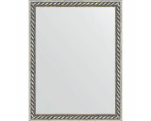 Приобрести Зеркало Evoform Definite 44х34 BY 1338 в багетной раме - Витая латунь 26 мм в магазине сантехники Santeh-Crystal.ru