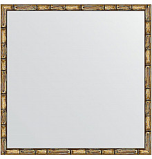 Зеркало Evoform Definite 57х57 BY 0609 в багетной раме - Золотой бамбук 24 мм