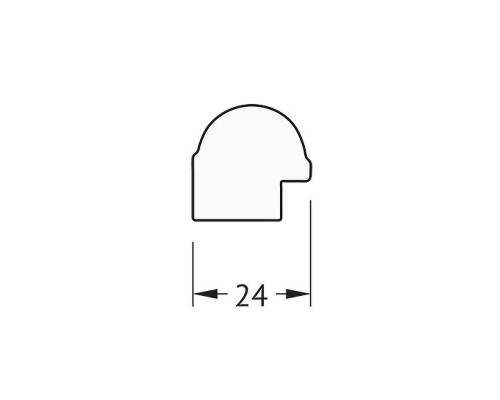 Приобрести Зеркало Evoform Definite 57х57 BY 0609 в багетной раме - Золотой бамбук 24 мм в магазине сантехники Santeh-Crystal.ru