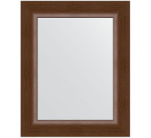Зеркало Evoform Definite 52х42 BY 1351 в багетной раме - Орех 65 мм