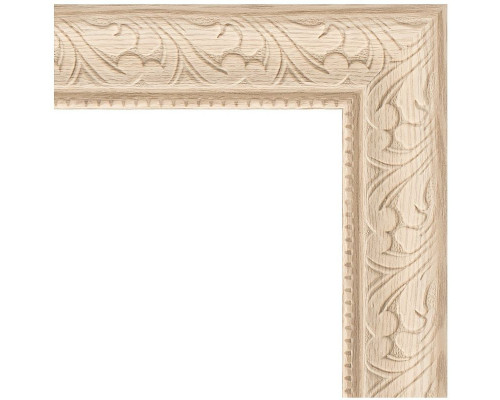 Приобрести Зеркало Evoform Definite 50х40 BY 1348 в багетной раме - Беленый дуб 57 мм в магазине сантехники Santeh-Crystal.ru