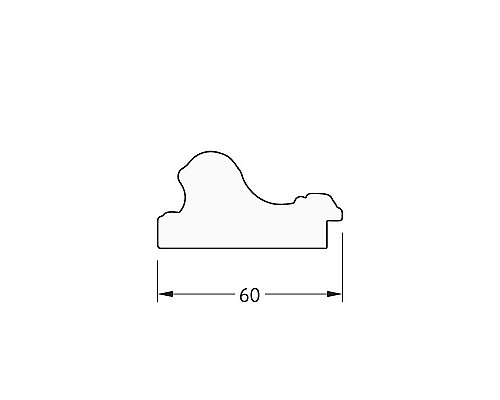 Купить Зеркало Evoform Definite 51х41 BY 3010 в багетной раме - Золотые бусы на бронзе 60 мм в магазине сантехники Santeh-Crystal.ru