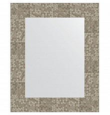 Зеркало Evoform Definite 53х43 BY 3020 в багетной раме - Соты титан 70 мм