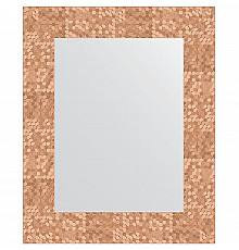 Зеркало Evoform Definite 53х43 BY 3018 в багетной раме - Соты медь 70 мм