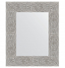 Зеркало Evoform Definite 56х46 BY 3025 в багетной раме - Волна хром 90 мм