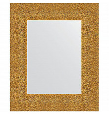 Зеркало Evoform Definite 56х46 BY 3022 в багетной раме - Чеканка золотая 90 мм