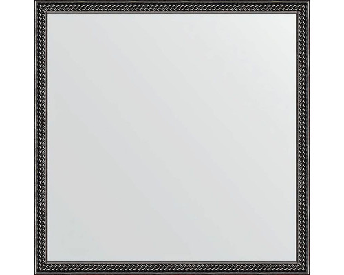 Заказать Зеркало Evoform Definite 58х58 BY 0607 в багетной раме - Витой махагон 28 мм в магазине сантехники Santeh-Crystal.ru