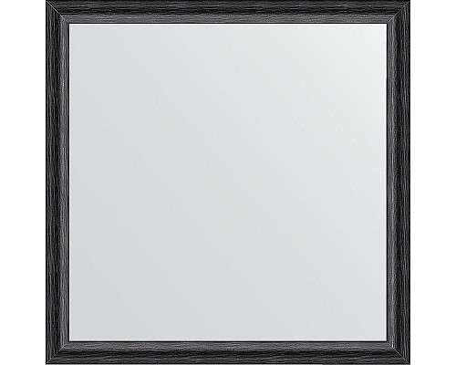 Купить Зеркало Evoform Definite 60х60 BY 0614 в багетной раме - Черный дуб 37 мм в магазине сантехники Santeh-Crystal.ru