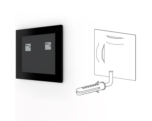 Купить Зеркало Evoform Definite 60х60 BY 0613 в багетной раме - Красная бронза 37 мм в магазине сантехники Santeh-Crystal.ru