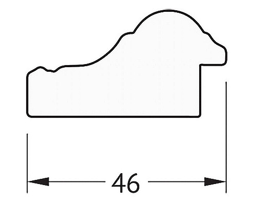 Приобрести Зеркало Evoform Definite 62х62 BY 0777 в багетной раме - Бусы золотые 46 мм в магазине сантехники Santeh-Crystal.ru