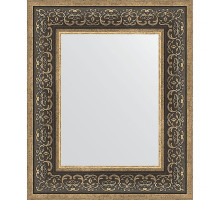 Зеркало Evoform Definite 59х49 BY 3032 в багетной раме - Вензель серебряный 101 мм