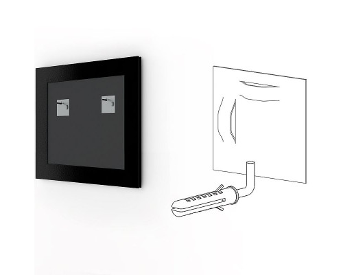 Приобрести Зеркало Evoform Definite 70х70 BY 0662 в багетной раме - Бук 37 мм в магазине сантехники Santeh-Crystal.ru