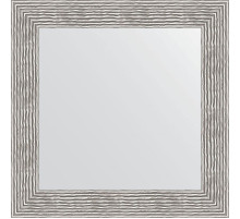 Зеркало Evoform Definite 70х70 BY 3153 в багетной раме - Волна хром 90 мм