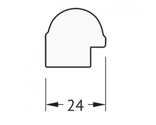 Приобрести Зеркало Evoform Definite 67х67 BY 0660 в багетной раме - Золотой бамбук 24 мм в магазине сантехники Santeh-Crystal.ru
