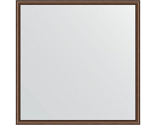 Заказать Зеркало Evoform Definite 68х68 BY 0654 в багетной раме - Орех 22 мм в магазине сантехники Santeh-Crystal.ru