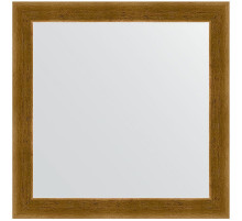 Зеркало Evoform Definite 64х64 BY 0616 в багетной раме - Травленое золото 59 мм