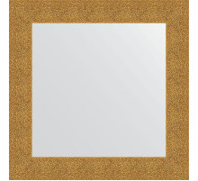 Зеркало Evoform Definite 70х70 BY 3150 в багетной раме - Чеканка золотая 90 мм