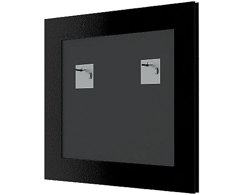 Заказать Зеркало Evoform Definite 71х71 BY 3230 в багетной раме - Волна алюминий 46 мм в магазине сантехники Santeh-Crystal.ru