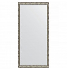 Зеркало Evoform Definite 154х74 BY 3328 в багетной раме - Виньетка состаренное серебро 56 мм