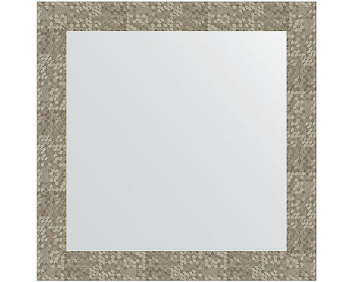 Заказать Зеркало Evoform Definite 66х66 BY 3148 в багетной раме - Соты титан 70 мм в магазине сантехники Santeh-Crystal.ru