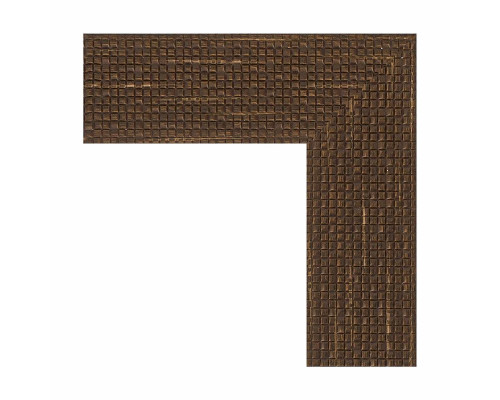 Купить Зеркало Evoform Definite 156х76 BY 3337 в багетной раме - Мозаика античная медь 70 мм в магазине сантехники Santeh-Crystal.ru