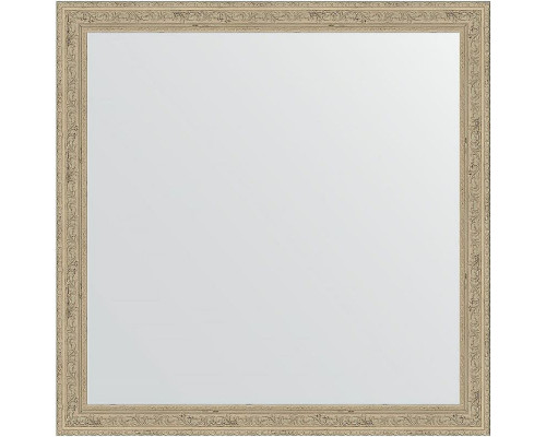 Купить Зеркало Evoform Definite 73х73 BY 1025 в багетной раме - Слоновая кость 51 мм в магазине сантехники Santeh-Crystal.ru