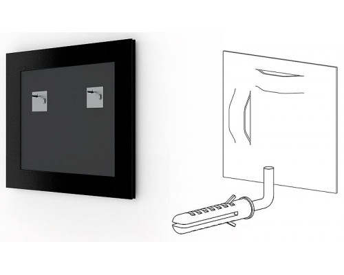 Купить Зеркало Evoform Definite 73х73 BY 1025 в багетной раме - Слоновая кость 51 мм в магазине сантехники Santeh-Crystal.ru