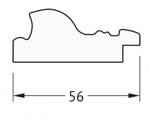 Приобрести Зеркало Evoform Definite 74х54 BY 3040 в багетной раме - Виньетка состаренное серебро 56 мм в магазине сантехники Santeh-Crystal.ru
