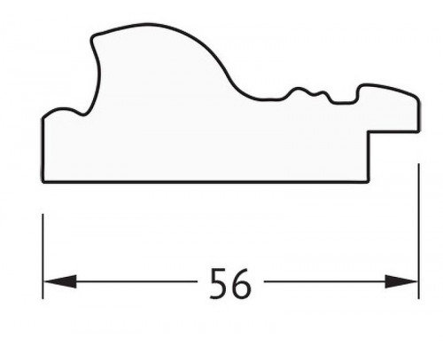 Заказать Зеркало Evoform Definite 74х54 BY 3041 в багетной раме - Виньетка состаренная бронза 56 мм в магазине сантехники Santeh-Crystal.ru