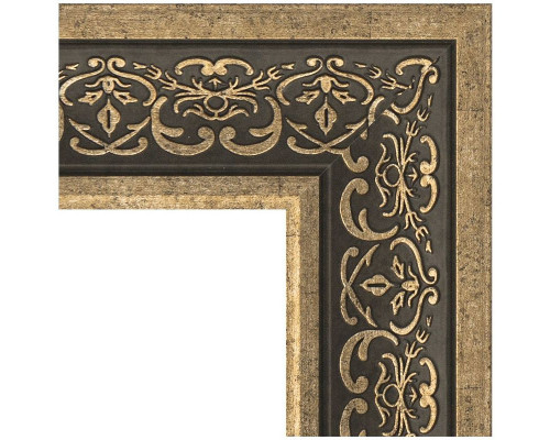 Заказать Зеркало Evoform Definite 73х73 BY 3160 в багетной раме - Вензель серебряный 101 мм в магазине сантехники Santeh-Crystal.ru