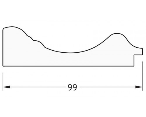 Приобрести Зеркало Evoform Definite 72х72 BY 3158 в багетной раме - Темный прованс 99 мм в магазине сантехники Santeh-Crystal.ru