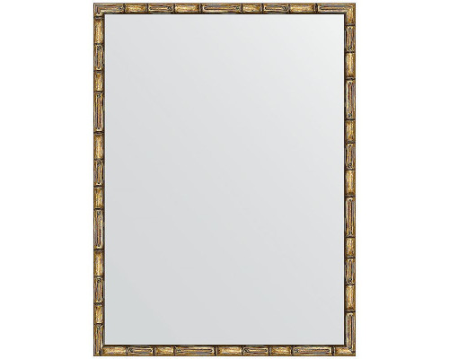 Купить Зеркало Evoform Definite 77х57 BY 0643 в багетной раме - Золотой бамбук 24 мм в магазине сантехники Santeh-Crystal.ru