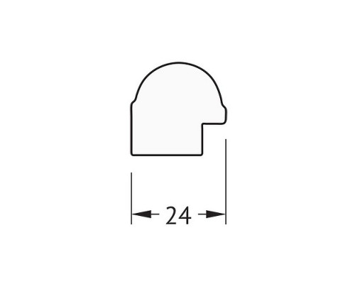 Купить Зеркало Evoform Definite 77х57 BY 0643 в багетной раме - Золотой бамбук 24 мм в магазине сантехники Santeh-Crystal.ru