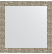 Зеркало Evoform Definite 76х76 BY 3244 в багетной раме - Соты титан 70 мм
