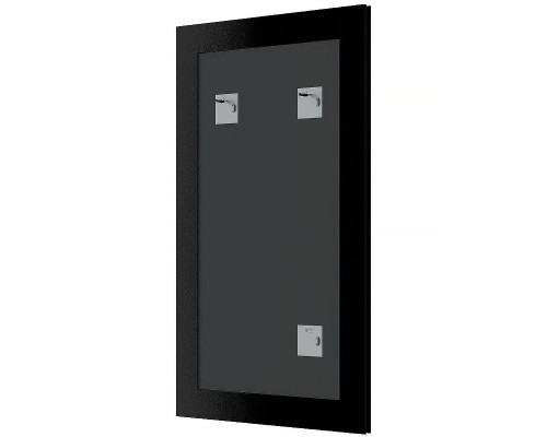 Заказать Зеркало Evoform Definite 83х63 BY 3064 в багетной раме - Вензель серебряный 101 мм в магазине сантехники Santeh-Crystal.ru