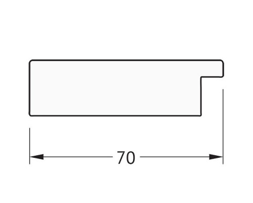Купить Зеркало Evoform Definite 86х66 BY 3180 в багетной раме - Соты титан 70 мм в магазине сантехники Santeh-Crystal.ru