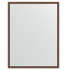 Зеркало Evoform Definite 88х68 BY 0672 в багетной раме - Орех 22 мм