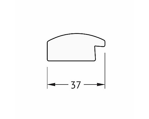 Приобрести Зеркало Evoform Definite 90х70 BY 0680 в багетной раме - Бук 37 мм в магазине сантехники Santeh-Crystal.ru