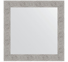 Зеркало Evoform Definite 80х80 BY 3249 в багетной раме - Волна хром 90 мм