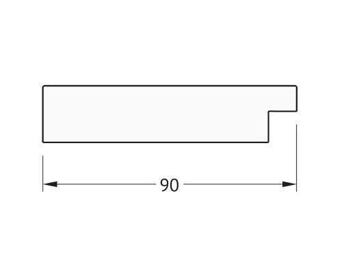 Купить Зеркало Evoform Definite 80х80 BY 3249 в багетной раме - Волна хром 90 мм в магазине сантехники Santeh-Crystal.ru