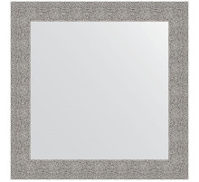 Зеркало Evoform Definite 80х80 BY 3247 в багетной раме - Чеканка серебряная 90 мм