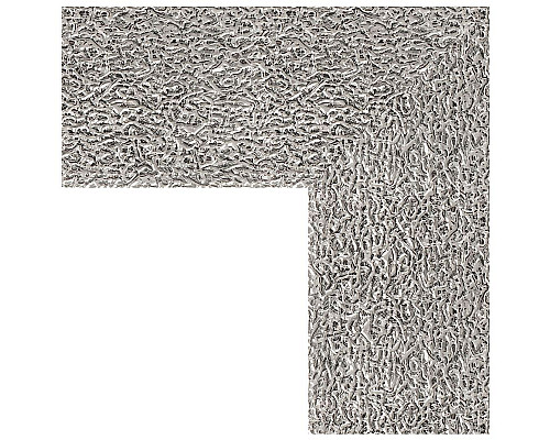 Приобрести Зеркало Evoform Definite 80х80 BY 3247 в багетной раме - Чеканка серебряная 90 мм в магазине сантехники Santeh-Crystal.ru