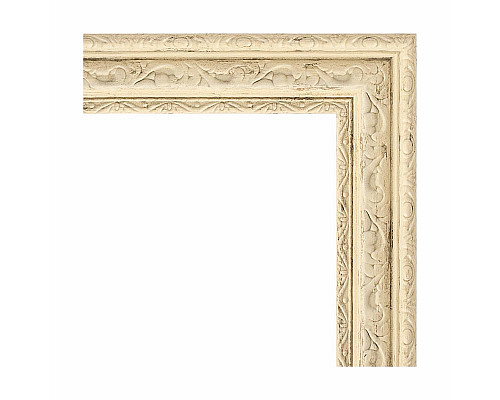 Приобрести Зеркало Evoform Definite 93х73 BY 1040 в багетной раме - Слоновая кость 51 мм в магазине сантехники Santeh-Crystal.ru