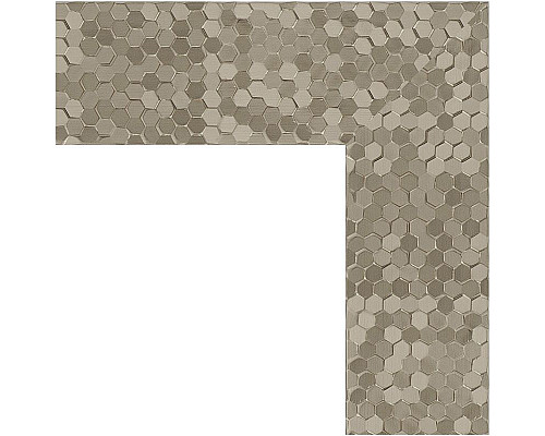 Купить Зеркало Evoform Definite 76х56 BY 3052 в багетной раме - Соты титан 70 мм в магазине сантехники Santeh-Crystal.ru