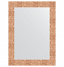 Зеркало Evoform Definite 76х56 BY 3050 в багетной раме - Соты медь 70 мм