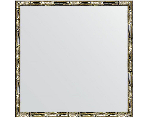 Заказать Зеркало Evoform Definite 57х57 BY 0608 в багетной раме - Серебряный бамбук 24 мм в магазине сантехники Santeh-Crystal.ru