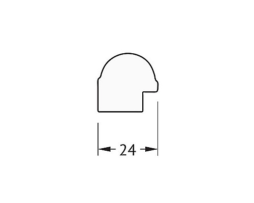 Заказать Зеркало Evoform Definite 57х57 BY 0608 в багетной раме - Серебряный бамбук 24 мм в магазине сантехники Santeh-Crystal.ru