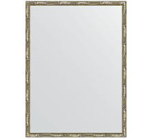 Зеркало Evoform Definite 77х57 BY 0642 в багетной раме - Серебряный бамбук 24 мм