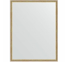 Зеркало Evoform Definite 88х68 BY 0675 в багетной раме - Витое золото 28 мм